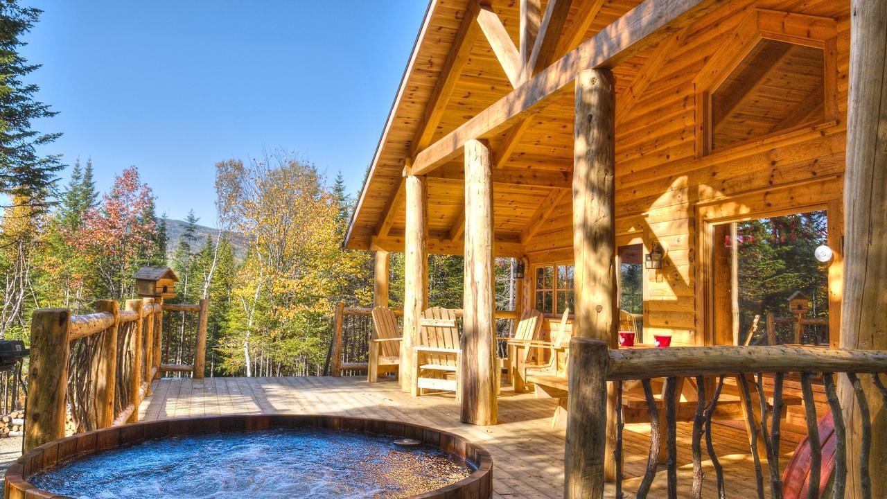 Le Bivouac - Les Chalets Spa Canada ラ・マルベー エクステリア 写真